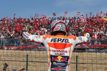 Motorland dedicará una curva a Marc Márquez durante el Gran Premio Movistar de Aragón de MotoGP