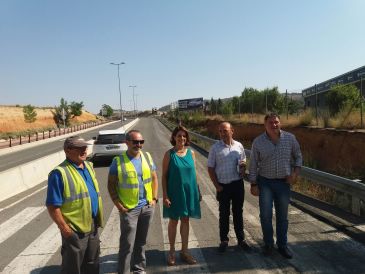 Comienzan las obras de refuerzo del firme de la Vía Perimetral de Teruel, que se prolongarán durante seis semanas