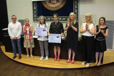 Inmaculada Plaza recibe un premio por un proyecto de tecnología para meditar