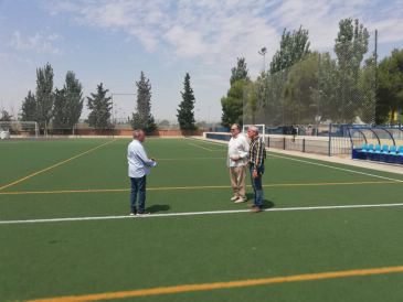 El PSOE pide a la alcaldesa de Teruel que hable con la Federación Aragonesa de Fútbol para conseguir césped artificial en los campos de Fútbol 7 de La Fuenfresca