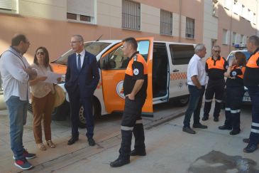 La Agrupación de Voluntarios de Protección Civil de la Comarca Comunidad de Teruel estrena vehículo
