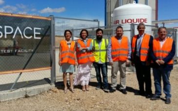 PLD Space invertirá más de un millón de euros en sus nuevas instalaciones para probar cohetes completos en el Aeropuerto de Teruel