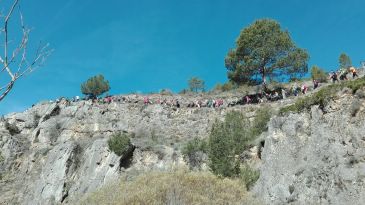 Un total de 22.649 personas han recorrido el Cañón del río Blanco de Calomarde desde marzo