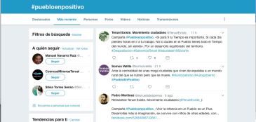 Teruel Existe lanza la nueva campaña Pueblo en positivo en redes sociales