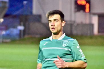 Aitor Aspas cierra la banda izquierda de la defensa del CD Teruel