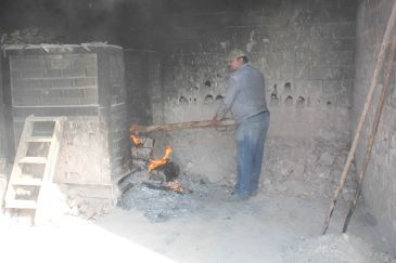 La producción de yeso artesano se va quintuplicar en Tramacastilla