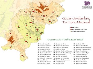 Gúdar-Javalambre multiplica por cuatro la media nacional  de arquitectura defensiva