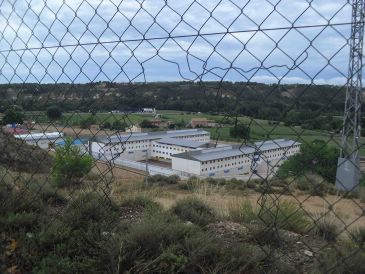 El segundo módulo de la prisión de Teruel permanece todavía vacío desde su construcción