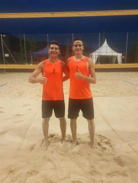 David De Juan y Javier Jarque, terceros en el Campeonato de España de Voley Playa
