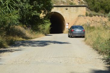 Alcañiz reparará los socavones del Camino de la Vía en un mes