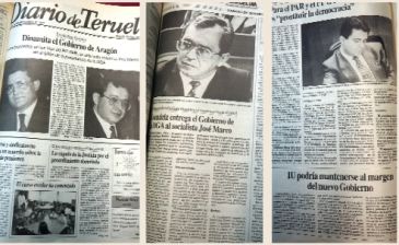Hemeroteca: Cuando Gomáriz dinamitó el Gobierno de Aragón y comenzó la era de José Marco hace 25 años