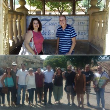 El grupo de Ganar en la DPT visita Camarena y Aguaviva
