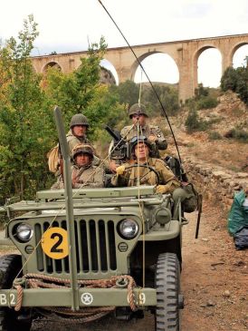 300 recreadores convertirán Albentosa en un pueblo en plena guerra mundial