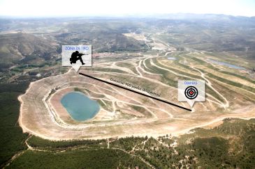 Proyectan la galería de tiro más larga de España en el hueco de Corta Gargallo