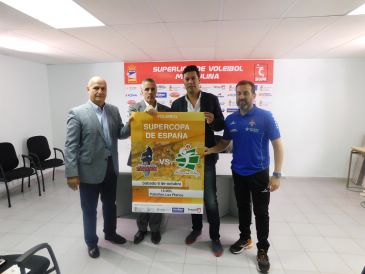 El CV Teruel y Unicaja Almería se juegan la Supercopa de voleibol el sábado en Teruel