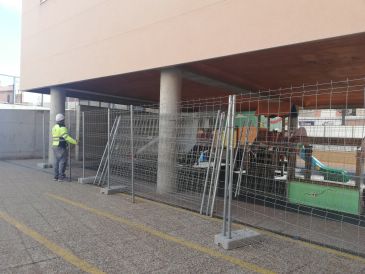 Comienzan las obras de ampliación del colegio Miguel Vallés de Teruel