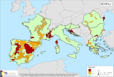 El mapa de áreas escasamente pobladas constata una “catástrofe” demográfica