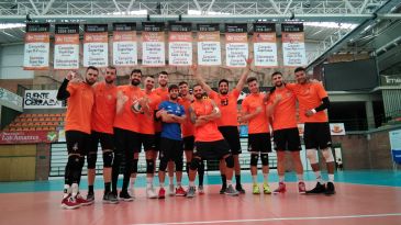 CV Teruel y Unicaja Almería se juegan esta tarde a las 18 horas en Los Planos la Supercopa de España de voleibol