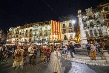 Teruel protesta al estilo del siglo XIII para pedir infraestructuras propias del XXI
