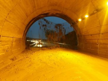 Rescatadas tres personas que habían quedado atrapadas en Aliaga y Aguaviva por las inundaciones y cortada la N-420