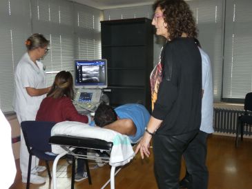 Teruel, referente en el uso de ecografía para el control de pacientes en hemodiálisis