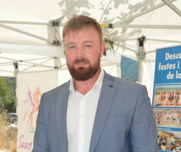 Iván Sánchez, presidente de la Mancomunidad Taula del Sènia: