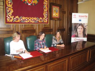 Inserta Empleo y Ayuntamiento de Teruel firman un convenio para la integración laboral de discapacitados