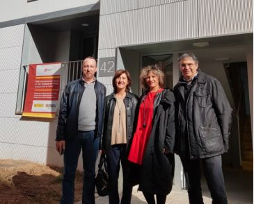 Comienza la segunda fase para la rehabilitación integral de 10 viviendas en el parque de maquinaria de Teruel