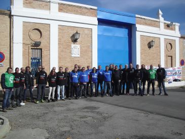 Respaldo total de los funcionarios de Teruel en la segunda jornada de huelga de prisiones