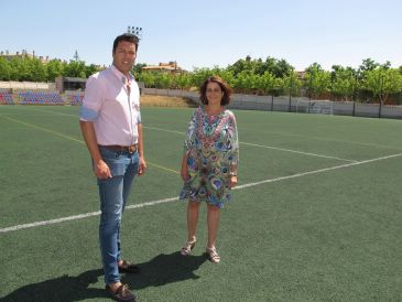 El Ayuntamiento de Teruel renovará el césped artificial del estadio Luis Milla