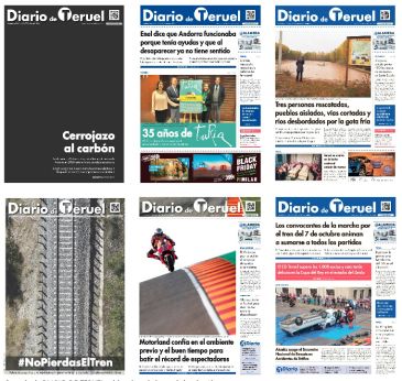 DIARIO DE TERUEL, el único periódico que crece en número de lectores en Aragón