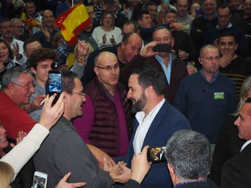 Abascal llama en Teruel a los ciudadanos a la movilización porque están 