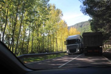 El 43% de las carreteras nacionales de Teruel presentan riesgo elevado o muy elevado de accidente