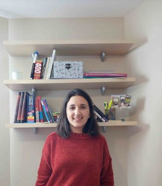 Silvia Calvo, graduada en Enfermería y premio Campus Saludable: “El diabético debería consultar cuando tiene cualquier herida en un pie”