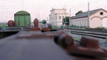 Juanma Mestanza firma un relato sobre la estación de tren de La Puebla de Híjar