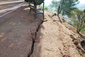 La brigada municipal de Alcañiz tenía que excavar la grieta de Pui Pinos, pero la actuación no se llevó a cabo