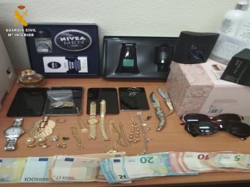 La Guardia Civil investiga a cuatro personas por delitos de hurto en Calamocha y Lechago