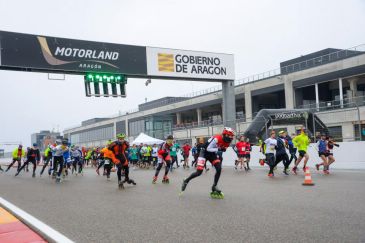 La Invernal congrega a 1.200 deportistas solidarios en Motorland