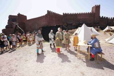 El castillo de Peracense mantiene su crecimiento y recibe 22.015 visitantes en 2018