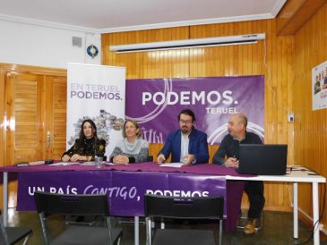 Blanca Villarroya encabeza la lista de Podemos para las elecciones municipales de Teruel