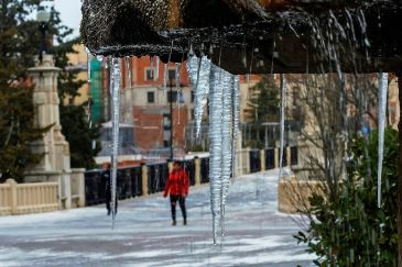Teruel registró 24 días de heladas el mes pasado, con una mínima de -9,4 grados