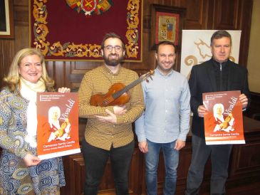 La Camerata Santa Cecilia y el violinista Daniel Pinteño ofrecen este domingo un concierto con música de Vivaldi