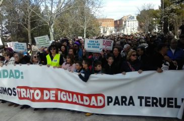 Teruel Existe considera que la movilización por la Sanidad ha sido una de las 