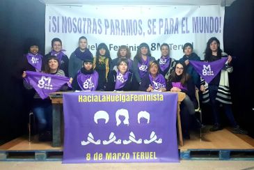 La Asamblea 8M realizará en Teruel actividades previas al Día Internacional de la Mujer