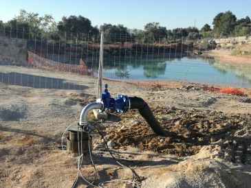 Aguaviva ya consume agua de boca desde la nueva captación subterránea