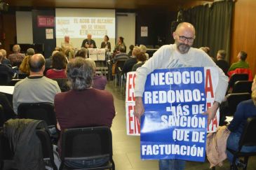 Ganar Alcañiz acusa al equipo de gobierno de “privatizar el agua para tapar agujeros”