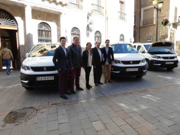 El Ayuntamiento de Teruel adquiere tres nuevas furgonetas para Limpieza y Jardines