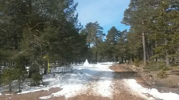 La estación de esquí de fondo de Griegos termina sin estrenarse en esta temporada