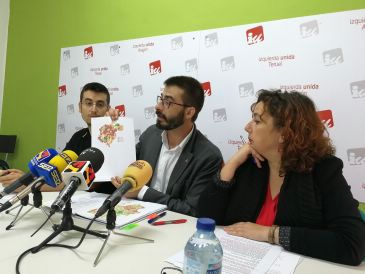 IU organiza este jueves en Teruel el acto La Izquierda Para un País que Lucha