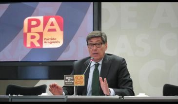 Aliaga anuncia que el PAR firmará el Pacto por Teruel contra la despoblación y pide que se sume el resto de partidos